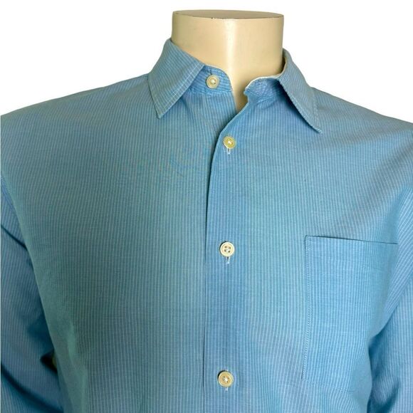 John Varvados USA L/S Casual Men’s Button Down Gently Pre-Loved Condition Sz L - Picture 5 of 9
